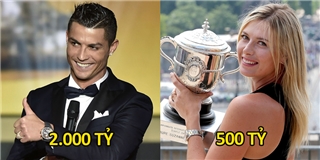 Ronaldo là VĐV thể thao kiếm tiền giỏi nhất thế giới năm 2016